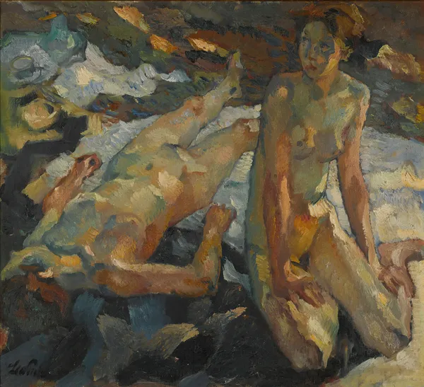 Waldesruhe (forest calm) av Leo Putz