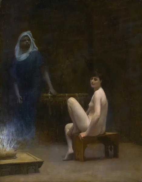 After The Bath av Jean-Léon Gérôme