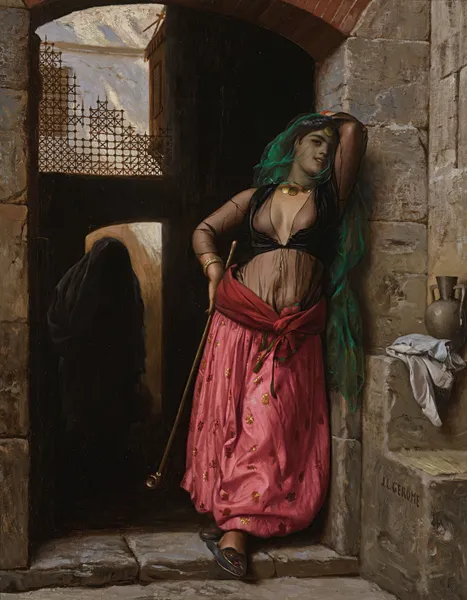 Jeune Fille Du Caire av Jean-Léon Gérôme