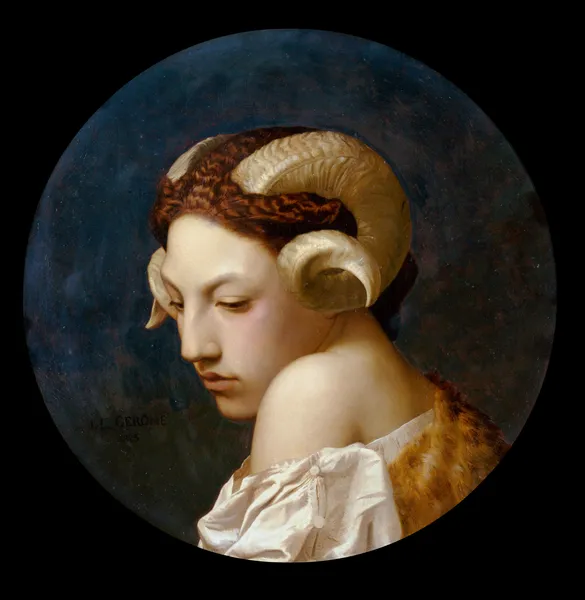La Bacchante av Jean-Léon Gérôme