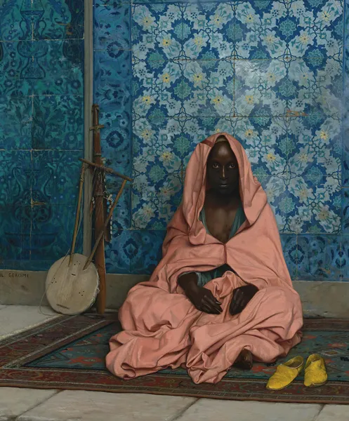 Le Barde Noir av Jean-Léon Gérôme