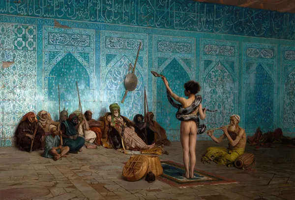 Snake Charmer av Jean-Léon Gérôme