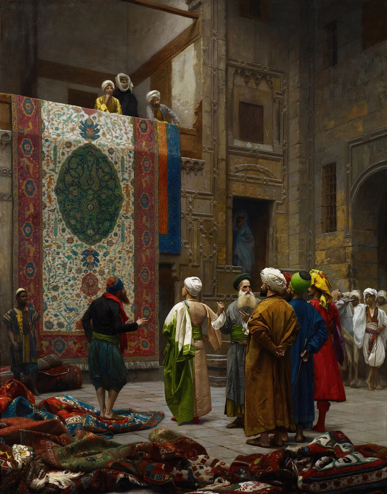 The Carpet Merchant av Jean-Léon Gérôme