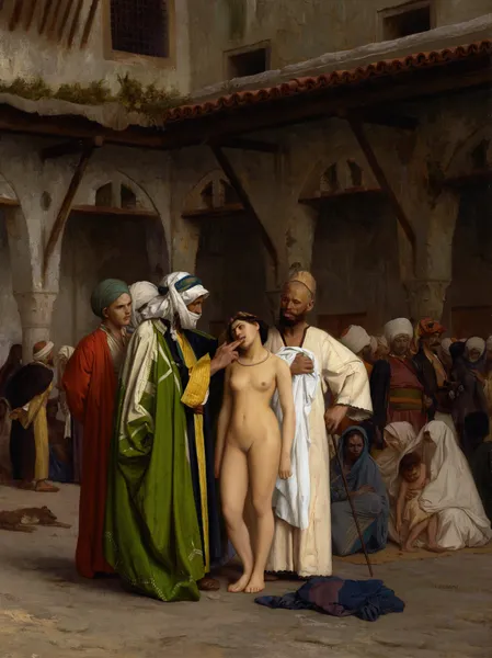 The Slave Market av Jean-Léon Gérôme
