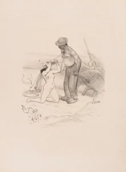 La Fortune av Adolphe Léon Willette