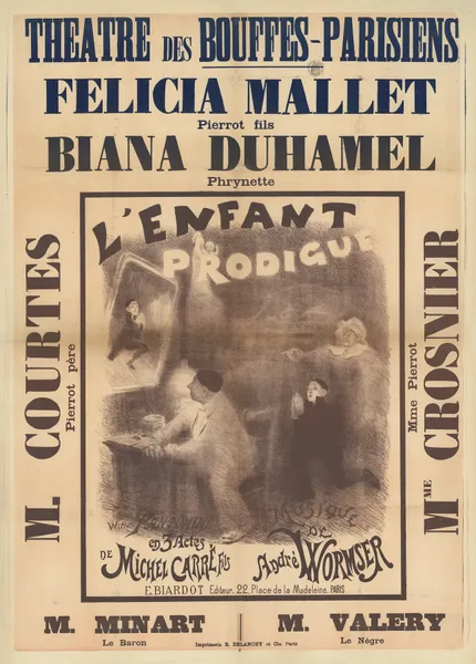 L’Enfant prodigue av Adolphe Léon Willette