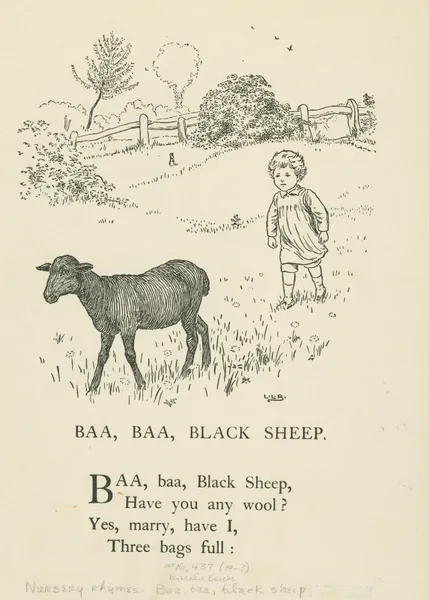 Baa, baa, black sheep. av Leonard Leslie Brooke