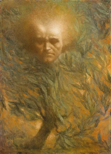 Beethoven mask av Lucien Lévy-Dhurmer