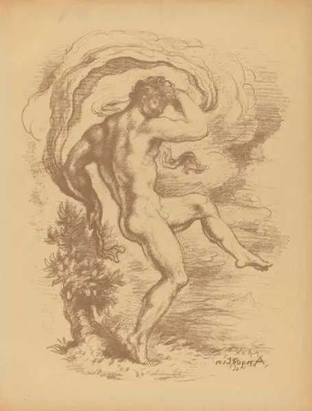 Dancing Nude av Louis Anquetin