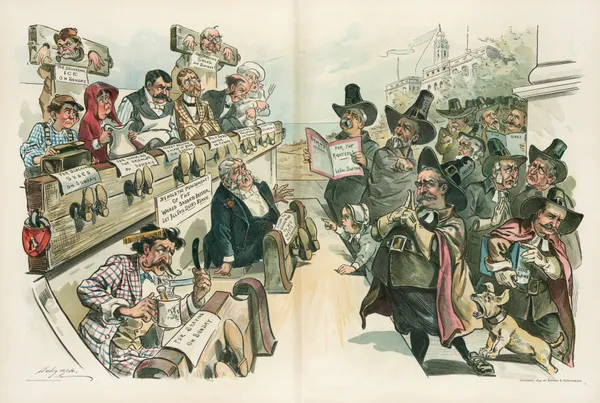In the interest of labor and morality av Louis Dalrymple