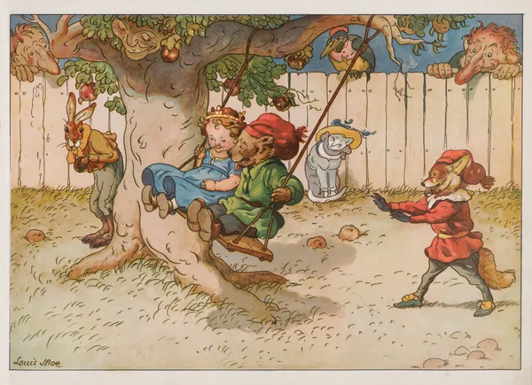 Bruin; the Adventures of a Little Bear Pl.5 av Louis Moe