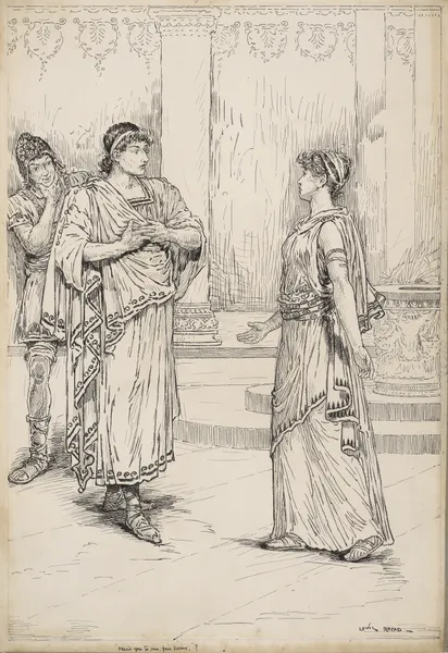 Comedy of errors, Plead you to me, fair dame av Louis Rhead