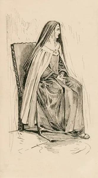 Francisca, a nun av Louis Rhead