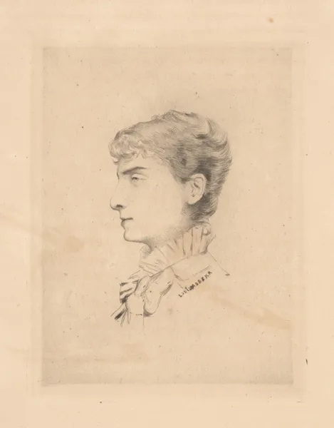 Blanche Barretta av Louise Abbéma