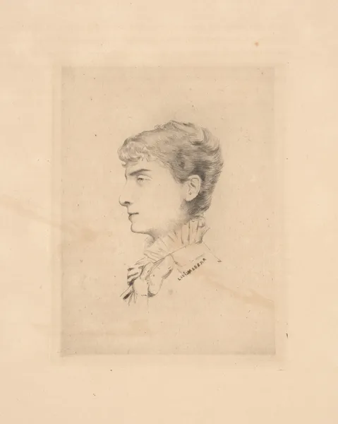Blanche Barretta av Louise Abbéma
