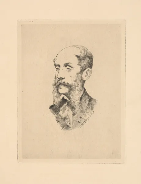 Charles Chaplin av Louise Abbéma
