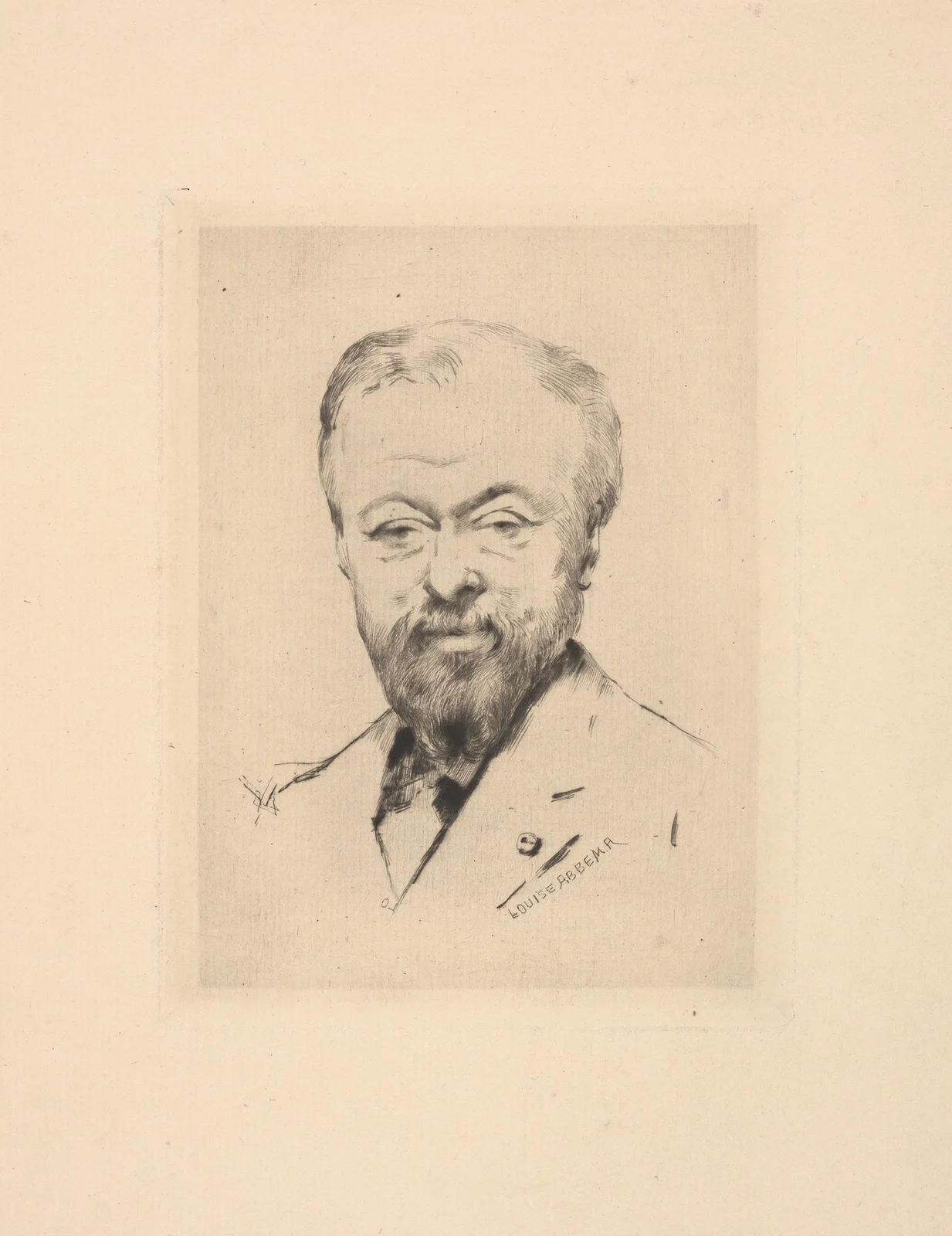 Jean Jacques Henner av Louise Abbéma