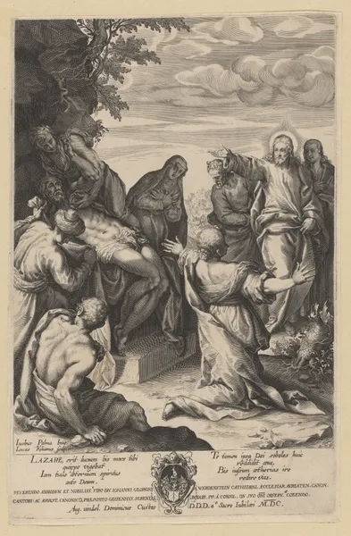 Raising of Lazarus av Lucas Kilian