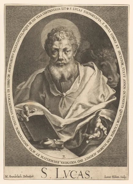 St. Luke av Lucas Kilian