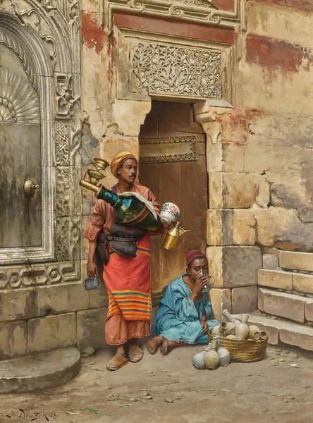 The Water Seller av Ludwig Deutsch