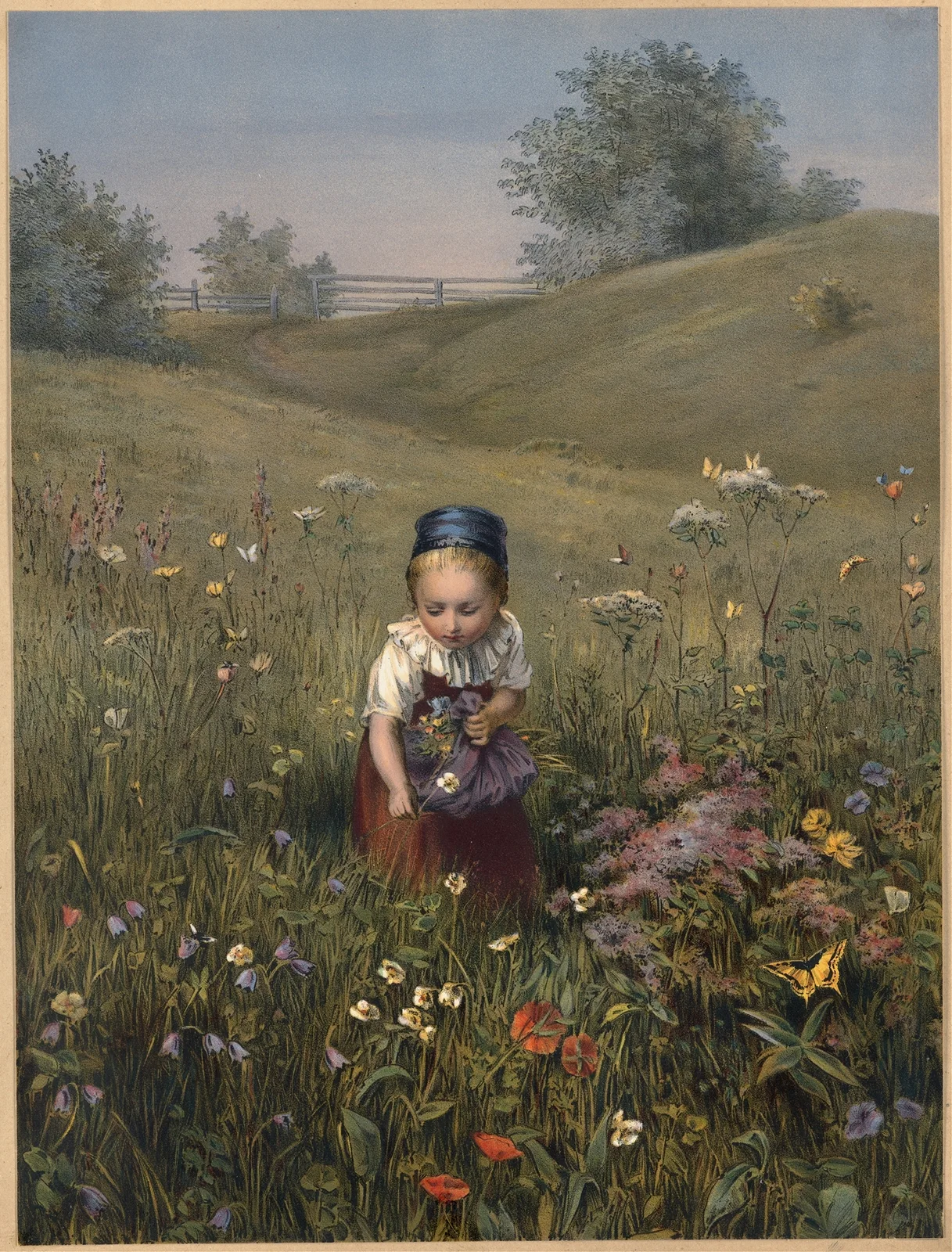 Spring Flowers av Ludwig Knaus