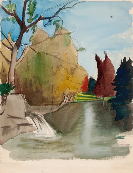 Maisema av Magnus Enckell