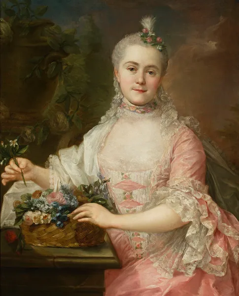 Portrait of Anna Szaniawska née Scypion (1730–1795) av Marcello Bacciarelli