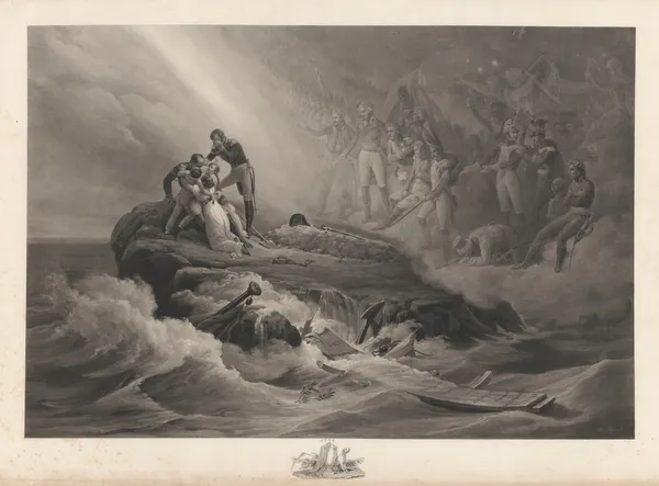 Apothéose de Napoléon (after Horace Vernet) av Jean-Pierre-Marie Jazet