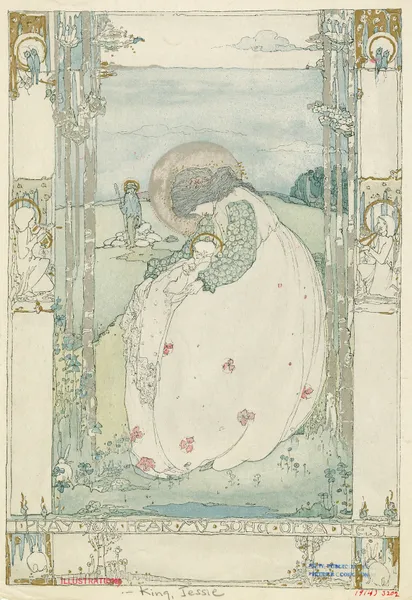 I pray you hear my song of a nest. av Jessie Marion King