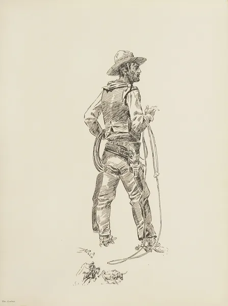 The Cowboy av Charles Marion Russell