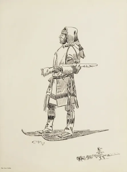 The Cree Indian av Charles Marion Russell