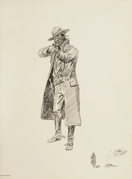 The Road Agent av Charles Marion Russell