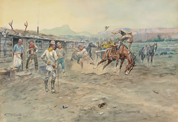 The Tenderfoot av Charles Marion Russell