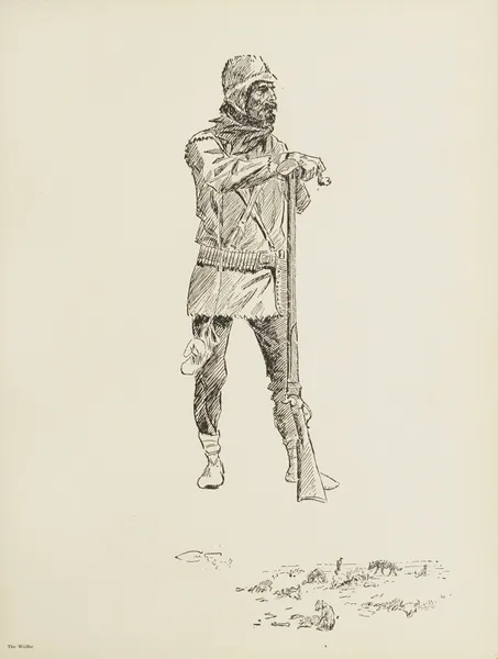 The Wolfer av Charles Marion Russell