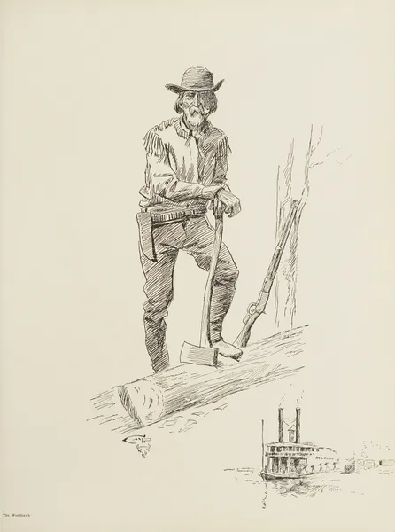 The Woodhawk av Charles Marion Russell