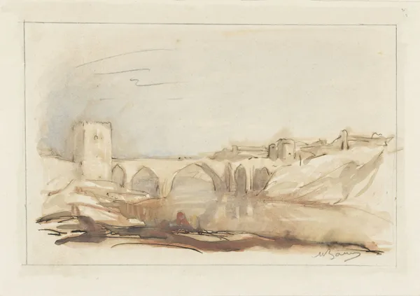 Brug van Toledo av Marius Bauer