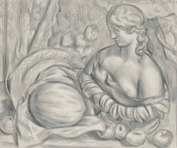 Clytie and the Melon av Mark Gertler