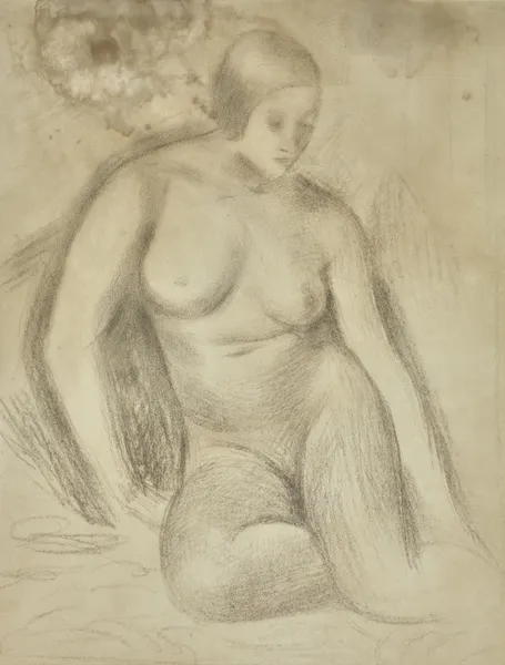 Nude Study av Mark Gertler