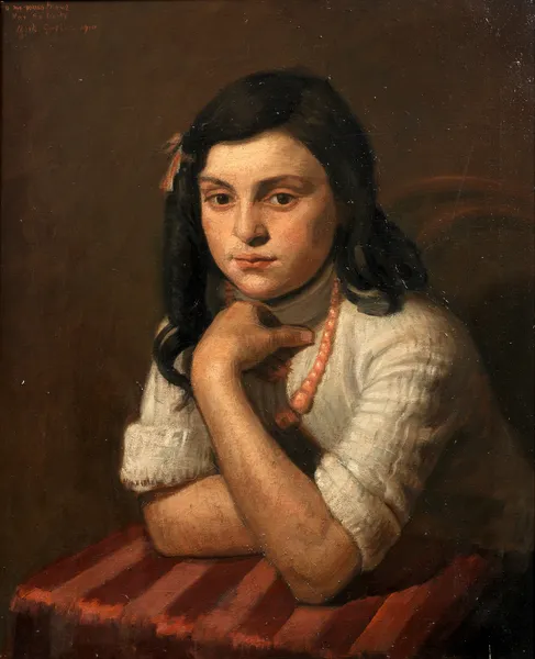 Portrait of May Berlinsky av Mark Gertler