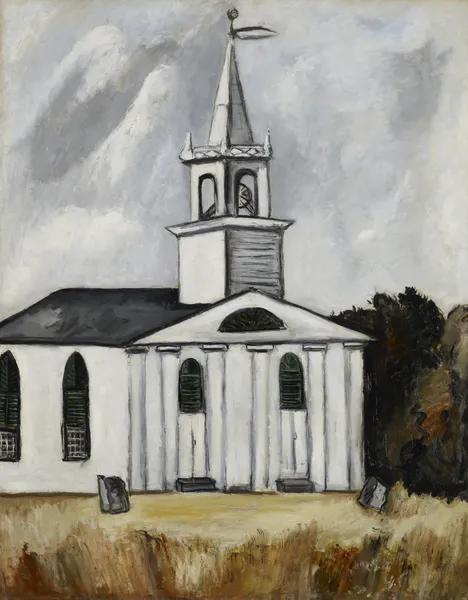 Church at Head Tide #2 av Marsden Hartley