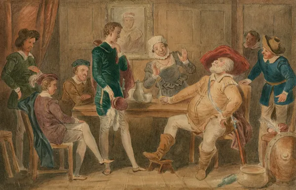 Illustrations to Shakespeare Pl.013 (19th century) av John Massey Wright