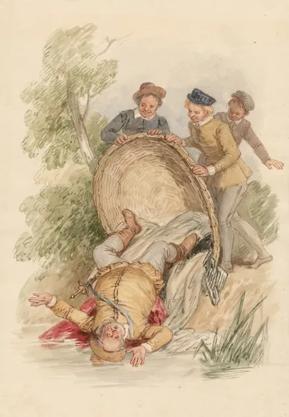 Illustrations to Shakespeare Pl.046 (19th century) av John Massey Wright