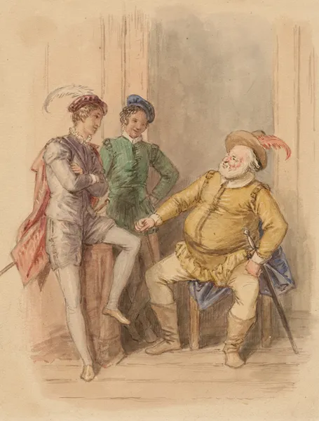 Illustrations to Shakespeare Pl.049 (19th century) av John Massey Wright