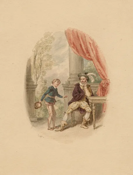 Illustrations to Shakespeare Pl.086 (19th century) av John Massey Wright