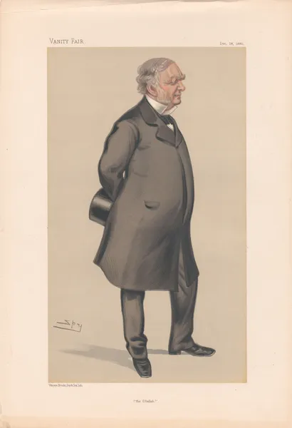 Architects and Engineers. ‘The Obelisk’. Mr. Erasmus Wilson. 18 December 1880 av Leslie Matthew Ward