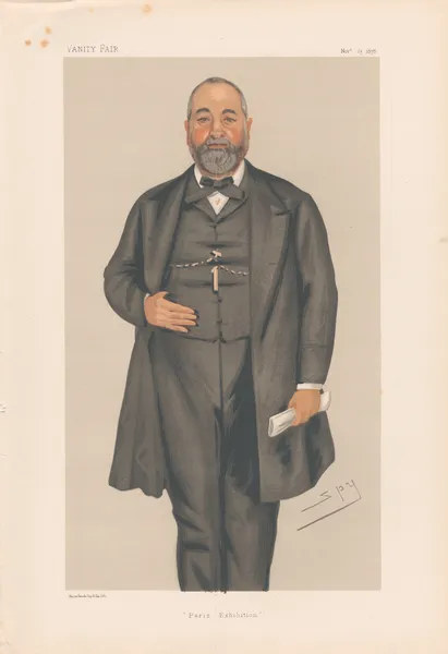 Artist. ‘Paris Exhibition’. Sir Francis Philip Cunliffe Owen. 23 November 1878 av Leslie Matthew Ward