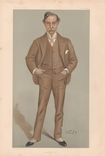 Artists. ‘Artist and R.A.’ Mr William Quiller Orchardson. 24 March 1898 av Leslie Matthew Ward