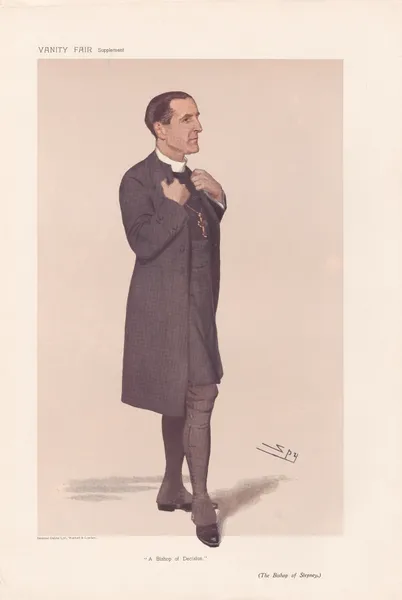 Clergy. ‘A Bishop of Decision’. Rev. Cosmo Gordon Lang. 19 April 1906 av Leslie Matthew Ward