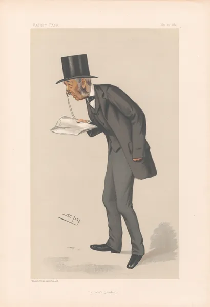 Clergy. ‘A wet Quaker’ Lewis Llewwellyn Dillwyn M.P. – 13 May 1882 av Leslie Matthew Ward