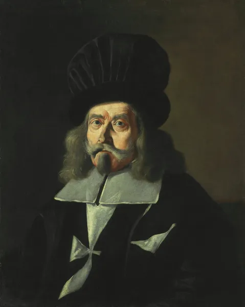 Portrait of a Grand Master of the Knights of Malta, Martin de Redin av Mattia Preti